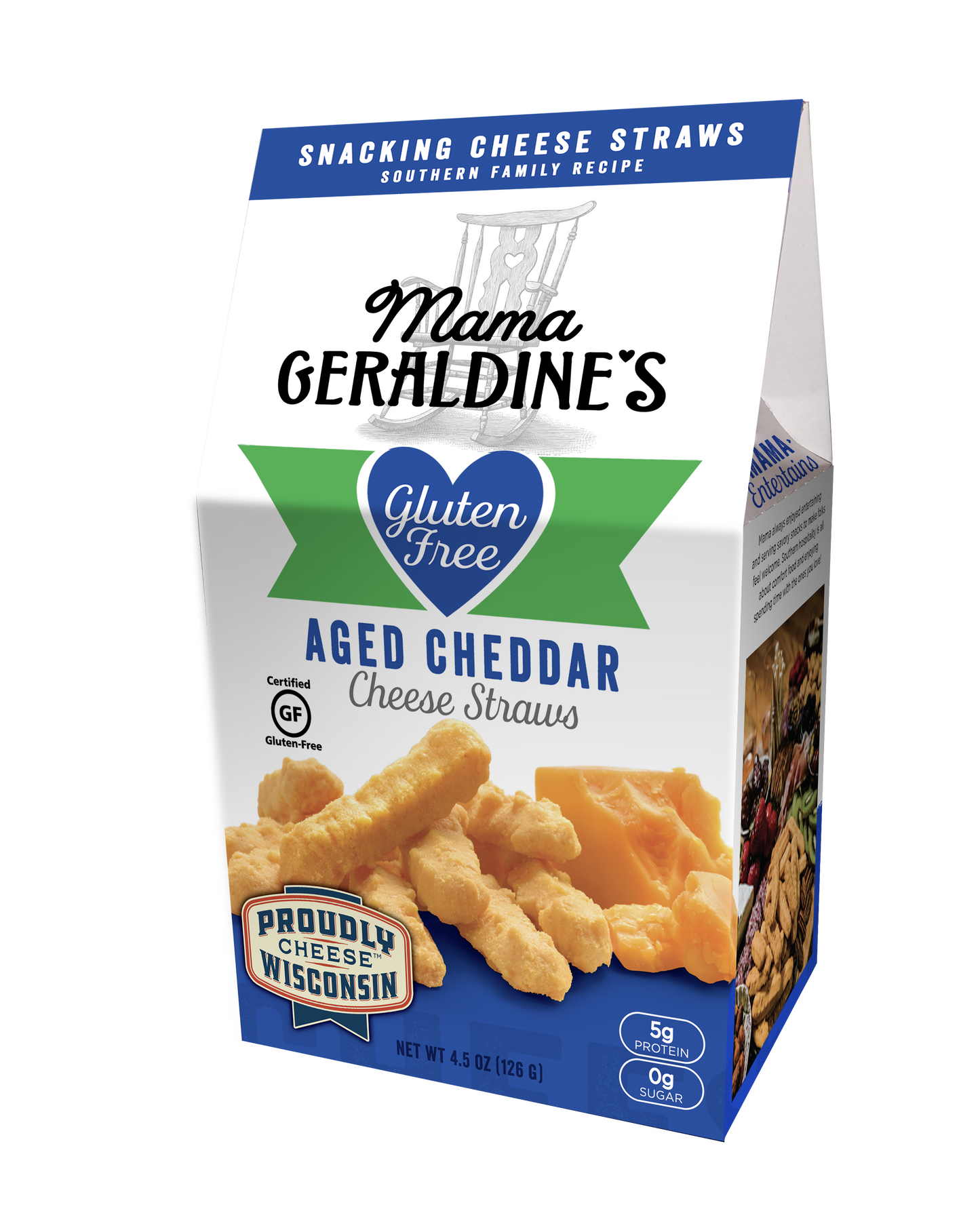 Gluten Free Aged Cheddar Cheese Straws