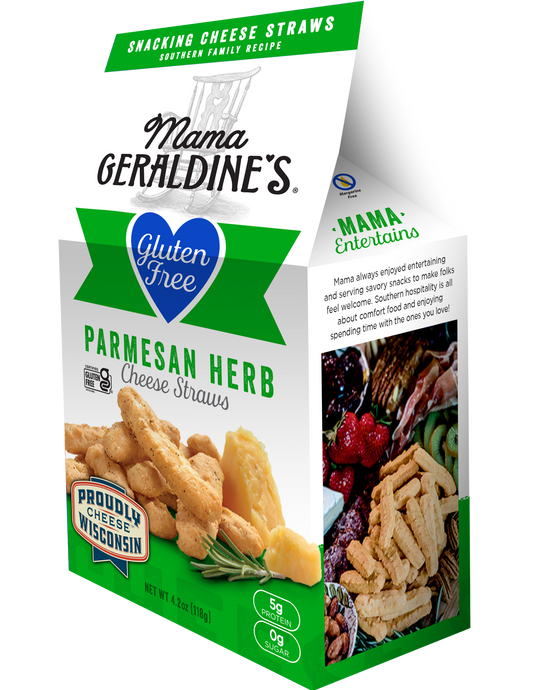 Gluten Free Parmesan Herb Cheese Straws
