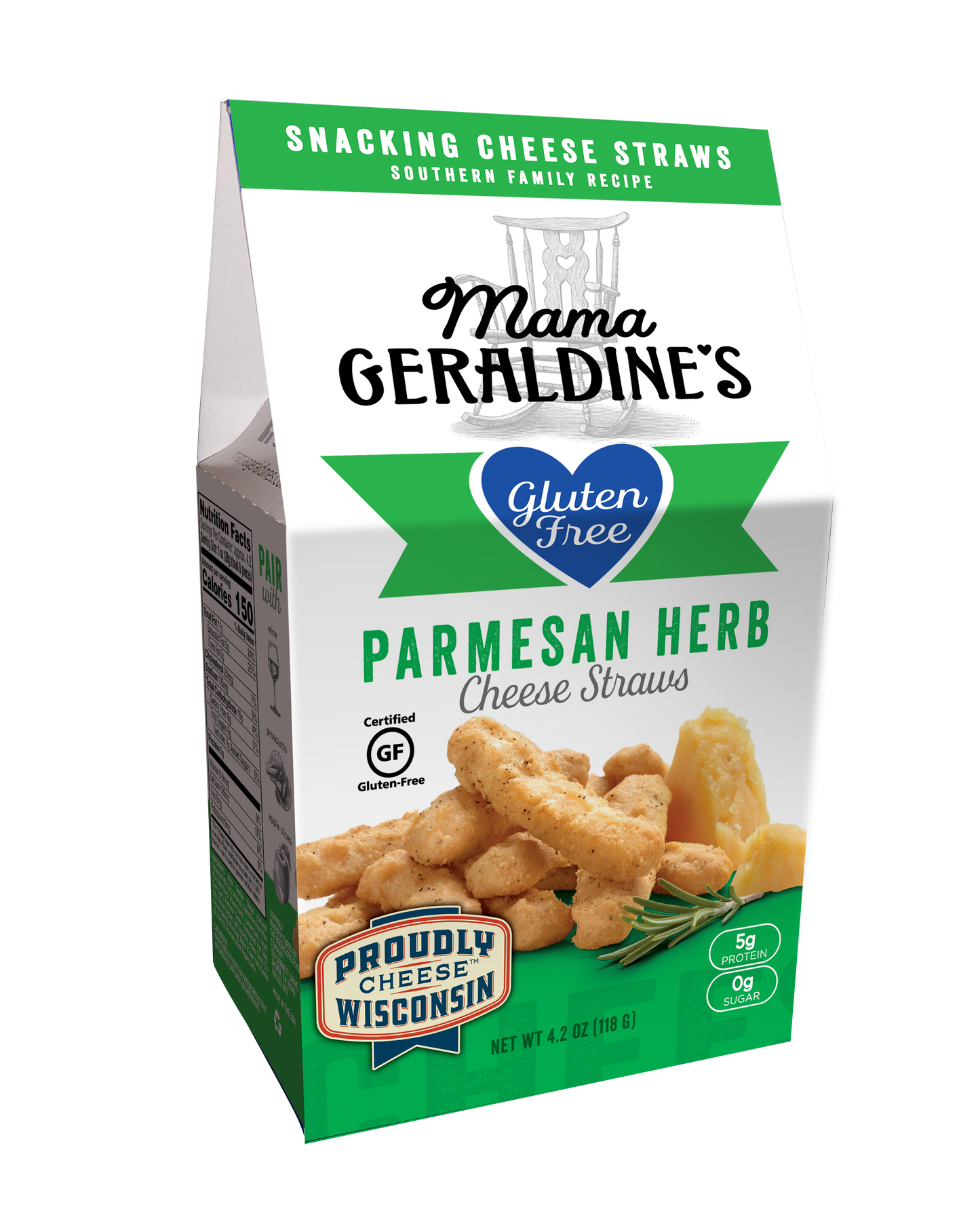 Gluten Free Parmesan Herb Cheese Straws