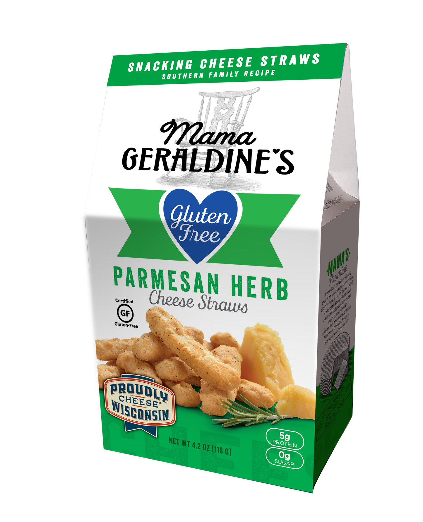 Gluten Free Parmesan Herb Cheese Straws